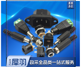 Risym  dc直流电源插头  DC 5.5X2.5mm（10个/组）