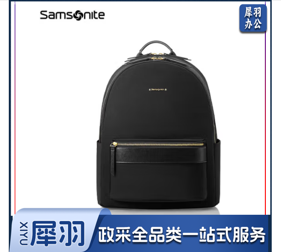 双肩包电脑包13英寸女背包学生书包通勤商务休闲旅行 TQ4 黑色