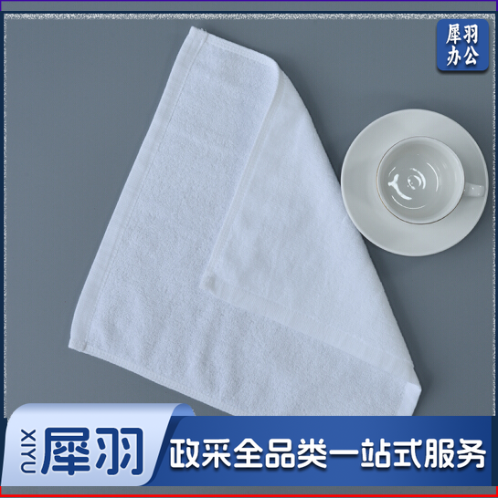 纯白加厚 方巾 小毛巾 30*30cm.