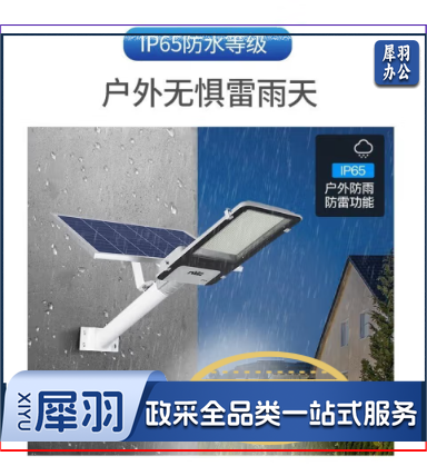【雷士】300w LED充电太阳能 路灯(松鹭五金)