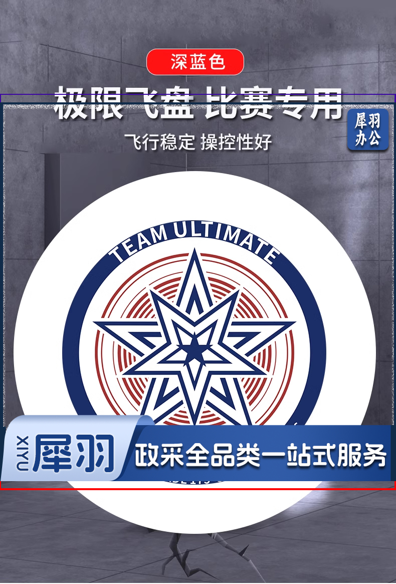 飞盘175g专业运动户外竞技比赛级专用标准版