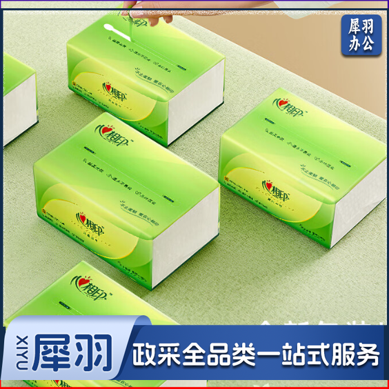 心相印抽纸 茶语丝享DT15110真S码3层110抽*24包/箱纸巾