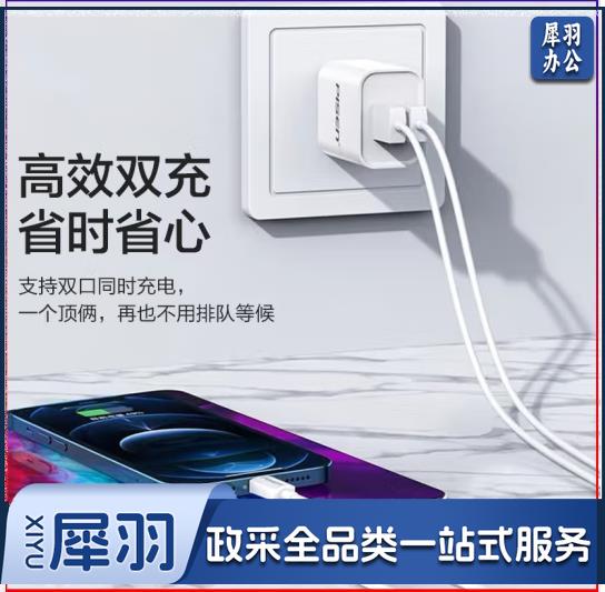 品胜 双口USB充电器2A充电头 通用苹果iPhone14/13/12Pro Max/11/XS/8P/ipadPro小米华为手机平板（CX202404261529235734）