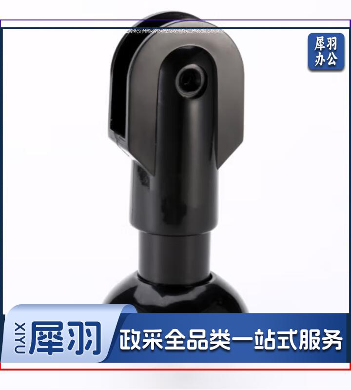 公共卫生间隔断配件厕所隔板塑料支撑脚可调节固定底座夹板支架脚(弘工 )
