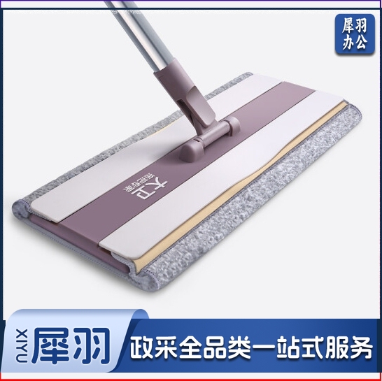 大卫 夹布式平板拖把 平拖干湿两用 大号平板拖