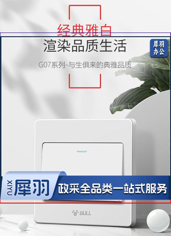 开关面板一开单控