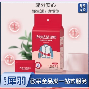 衣物去渍湿巾 20片 1包
