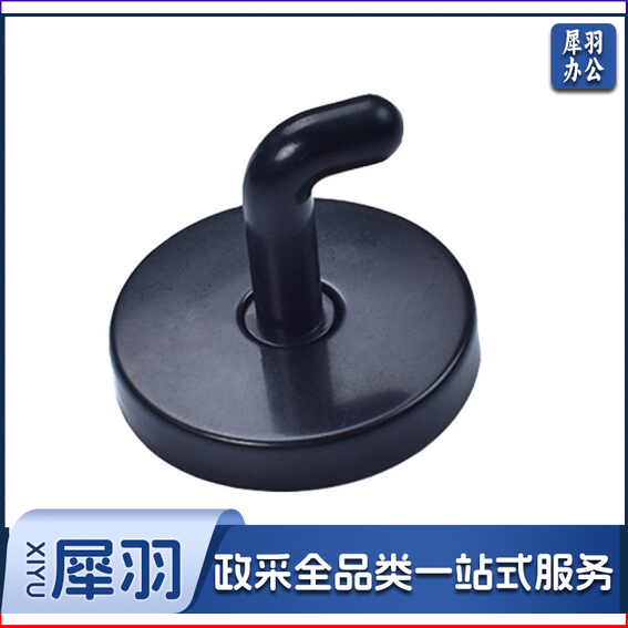 公共卫生间隔断挂钩 五金塑料配件黑色尼龙挂钩 衣帽钩  货号：NK