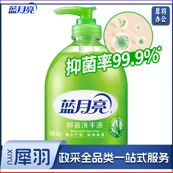 蓝月亮洗手液 芦荟抑菌 500g/瓶