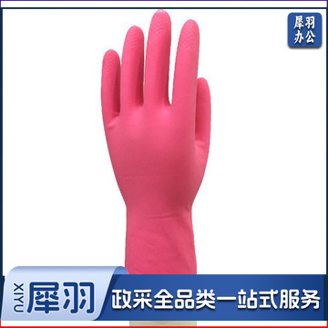 雪莲 胶皮手套 中号