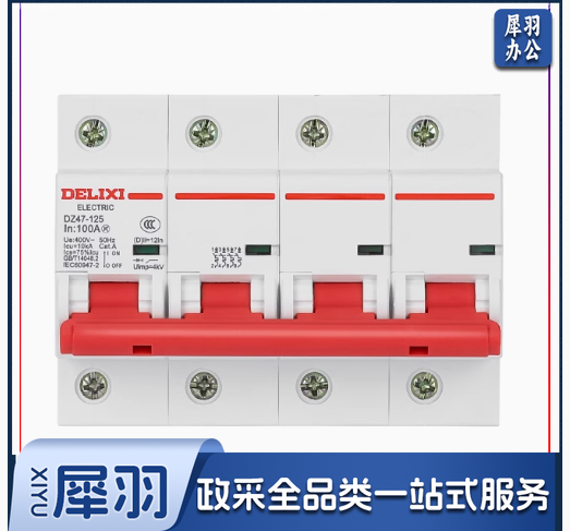 小型断路器 DZ47-125  4P D80