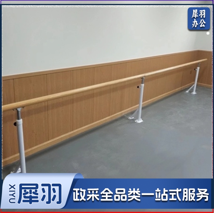 舞蹈把杆3米固定式单层