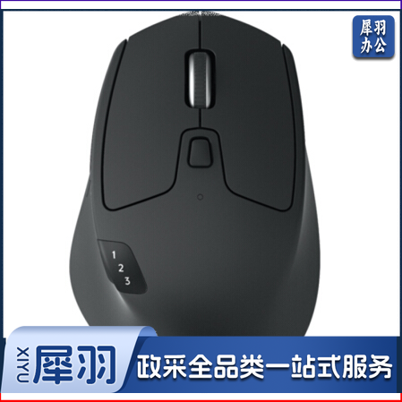 罗技M720 蓝牙优联双模无线鼠标  笔记本一体机台式机多设备切换鼠标