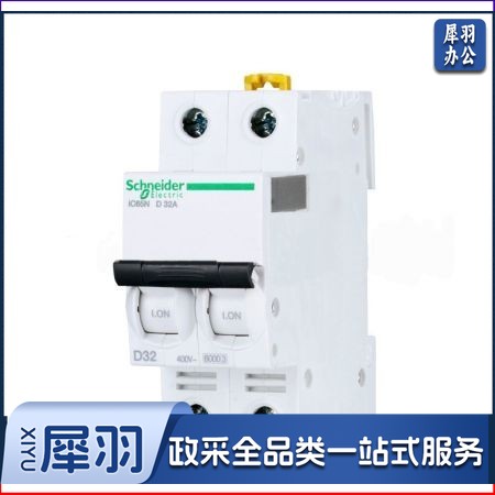 施耐德 D型断路器 iC65N-D2P/32A