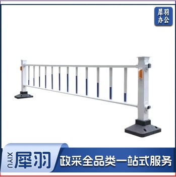 市政护栏道路交通隔离围栏马路栅 特厚款1.2m高*3米长