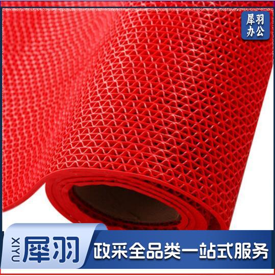 防滑地垫 PVC塑料地垫(按需求长度下单裁剪) 毯子 浴室厨房卫生间防水防滑垫 90CM宽