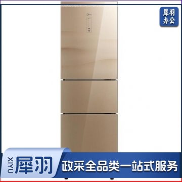 美的(Midea)BCD-217WTGM 217升三开门 温风冷无霜节能安静冰箱