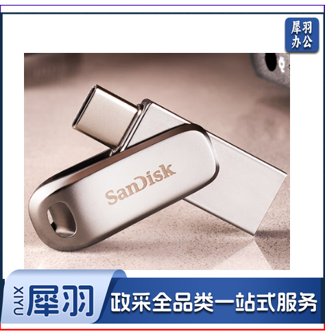 闪迪(SanDisk) 256GB Type-c 手机U盘 DDC4 安全加密 usb双接口优盘 手机平板笔记本电脑通用