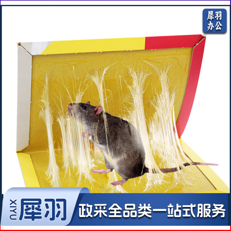 强力粘鼠板老鼠贴超强力粘板加厚灭鼠老鼠一窝端神器家用黏鼠10片