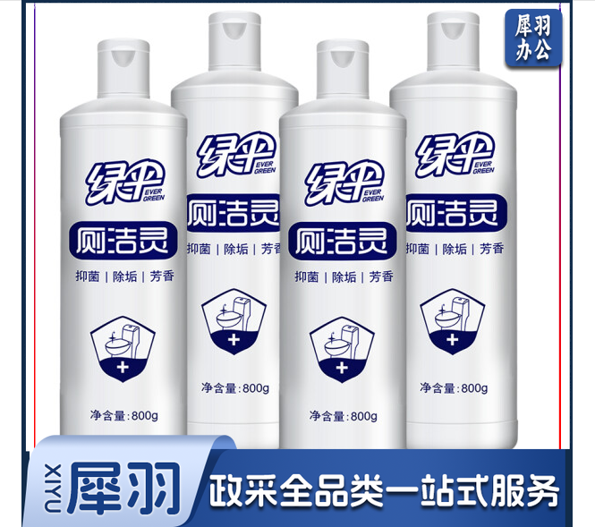 绿伞 洁厕灵800g*1瓶 洁厕液 洁厕剂 厕所去味马桶清洁剂洁厕宝洁厕精