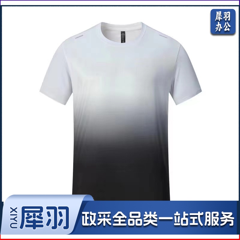 短袖T恤 渐变色 速干T恤