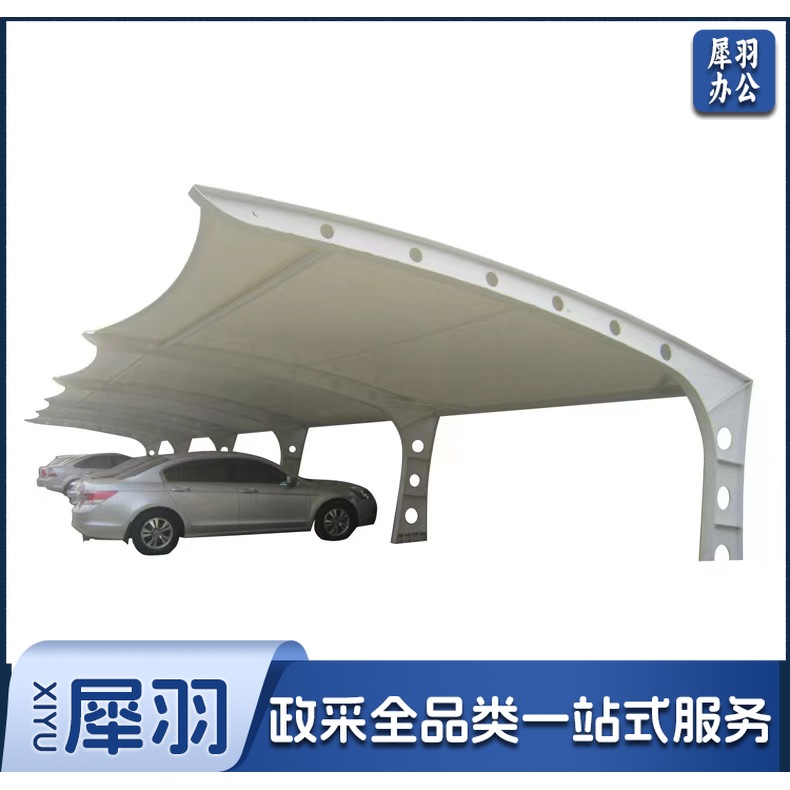 膜结构电动车停车棚小区电动车棚单位汽车电瓶车充电桩停车蓬（定制咨询客服）