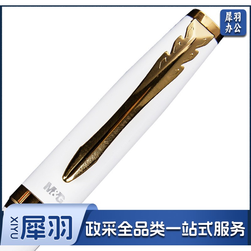 晨光(M&G) AFPT2208 经典金属钢笔 0.38mm 白色 (单位：支)