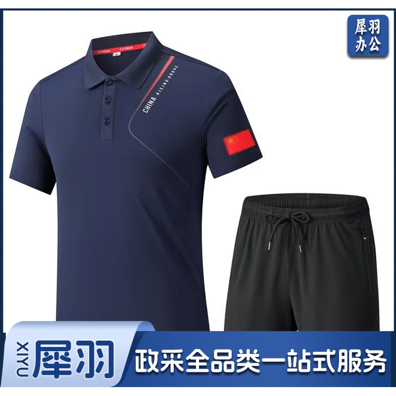 运动衫 POLO衫 T恤衫  团队服 （上衣+短裤）