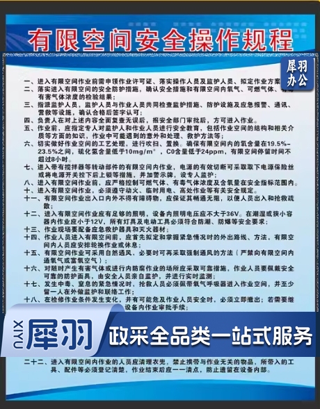 冷库有限空间作业安全告知牌当心低温缺氧警示牌风险标识牌 铝板 30*40cm