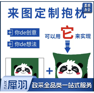 抱枕定制 棉麻毛绒布抱枕含芯靠垫 50个起定制  水晶绒-cpy5040