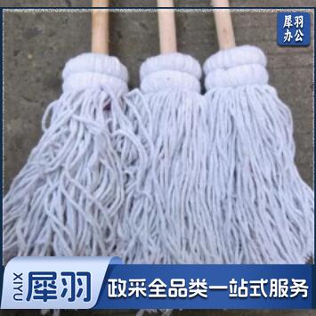 白棉线拖把 墩布 传统大号墩布 棉线墩布-cpy1676