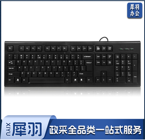 双飞燕(SFYTQ)A4tech 有线键盘 KR-85 USB (黑色).