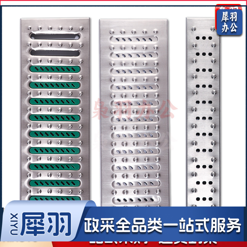 201不锈钢地沟盖板篦子（201(1.5厚)B款580*150*25mm）厨房下水道排水沟盖板防滑防鼠防臭井盖篦子