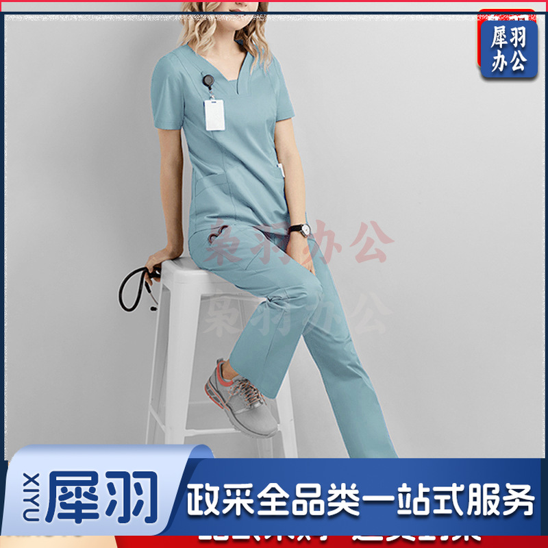 手术服套装医 生护士服美容院口腔医 院工作服洗手衣