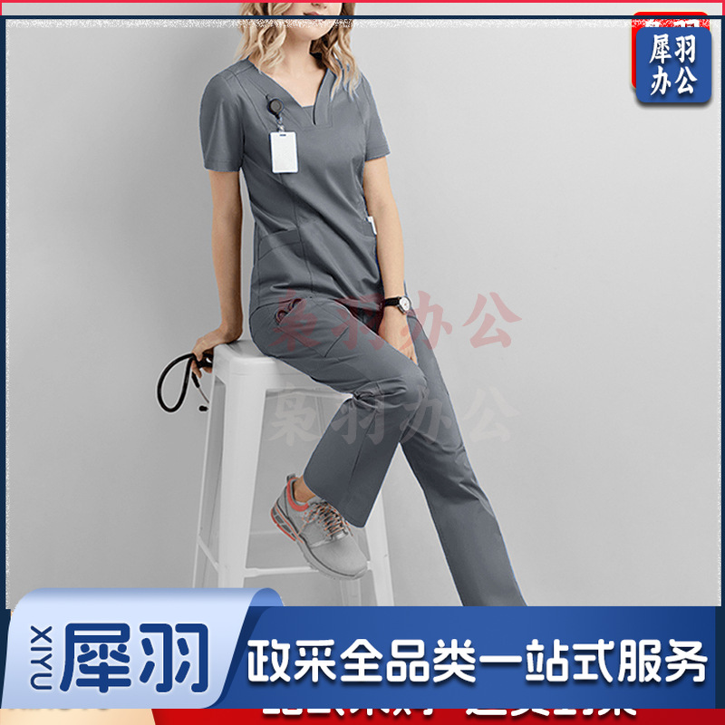手术服套装医 生护士服美容院口腔医 院工作服洗手衣