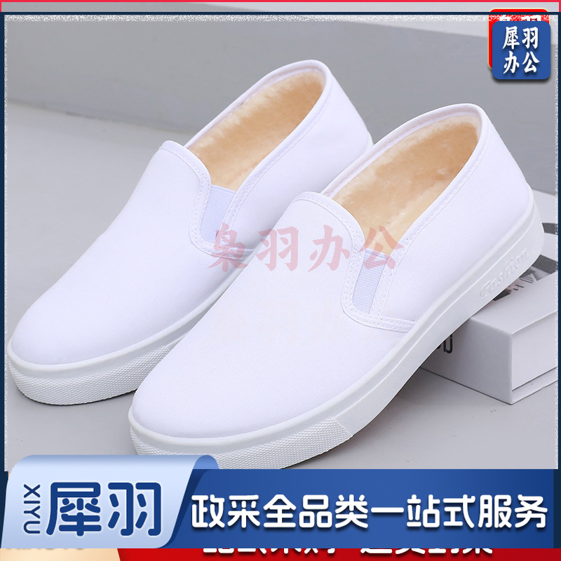 护士鞋女白色平底防滑休闲鞋轻便舒适美容鞋小白鞋单鞋老北京布鞋