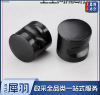 公共卫生间隔断五金配件尼龙塑料厕所门把手门扣拉手