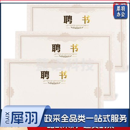 晨光（M&G）ASC99321聘书内芯纸 6K 50张/包