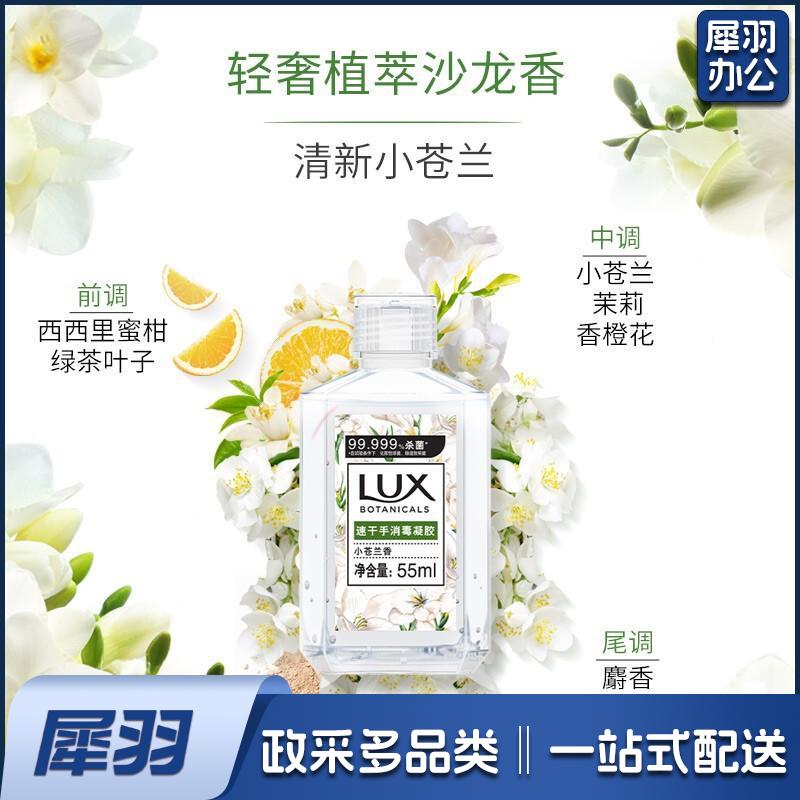 力士(LUX)香氛抑菌洗手液  莹净小苍兰香400G  1瓶  99.99%抑菌洁净保湿 沙龙香氛小苍兰消毒凝胶