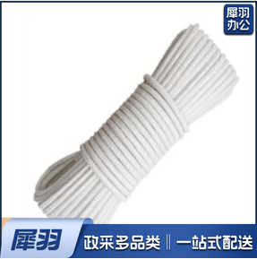 尼龙绳白色绳子篷布绳 拉货耐磨捆绑货车刹车帐篷拉绳固定绳 10MM*10米 1米价 1公分