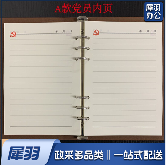 A5活页纸 可替换内芯 学习笔记本活页内芯