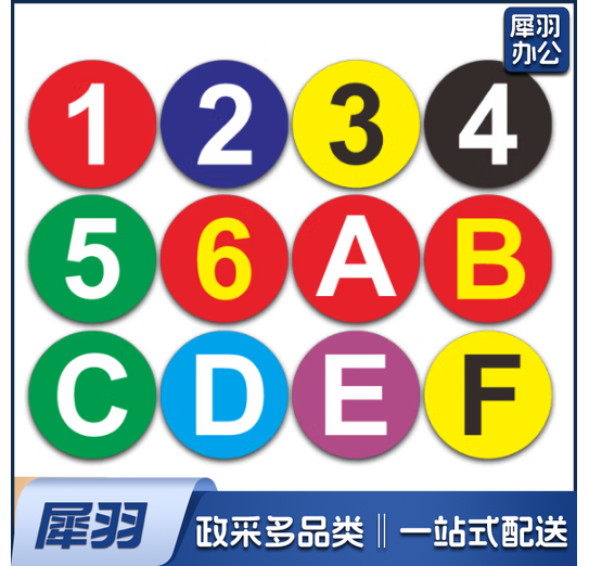 数字号码牌 1-200单面