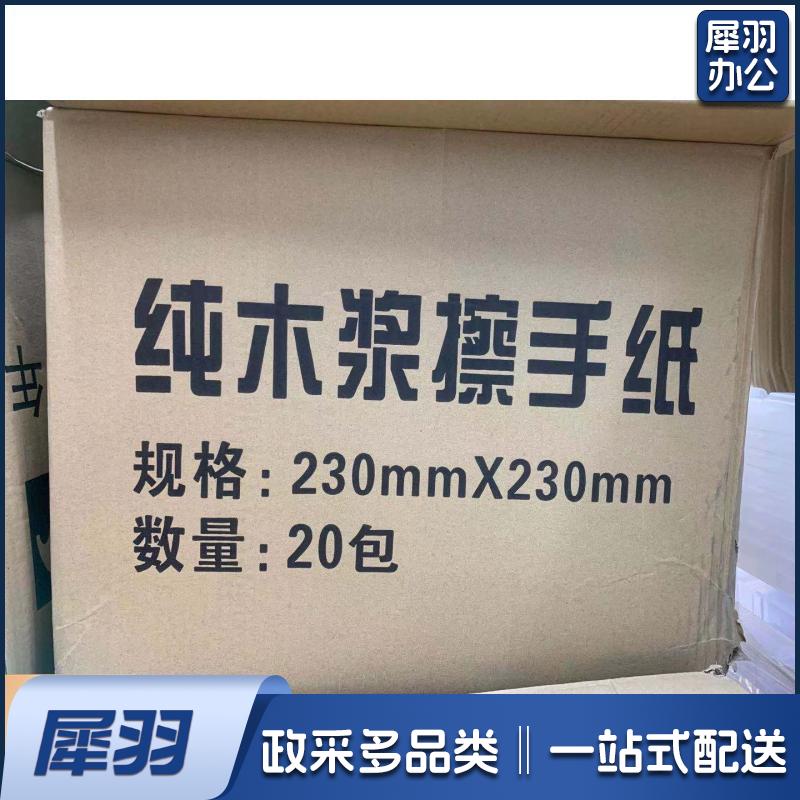 擦手纸 卫生间 抹手纸巾 吸水 20包/箱