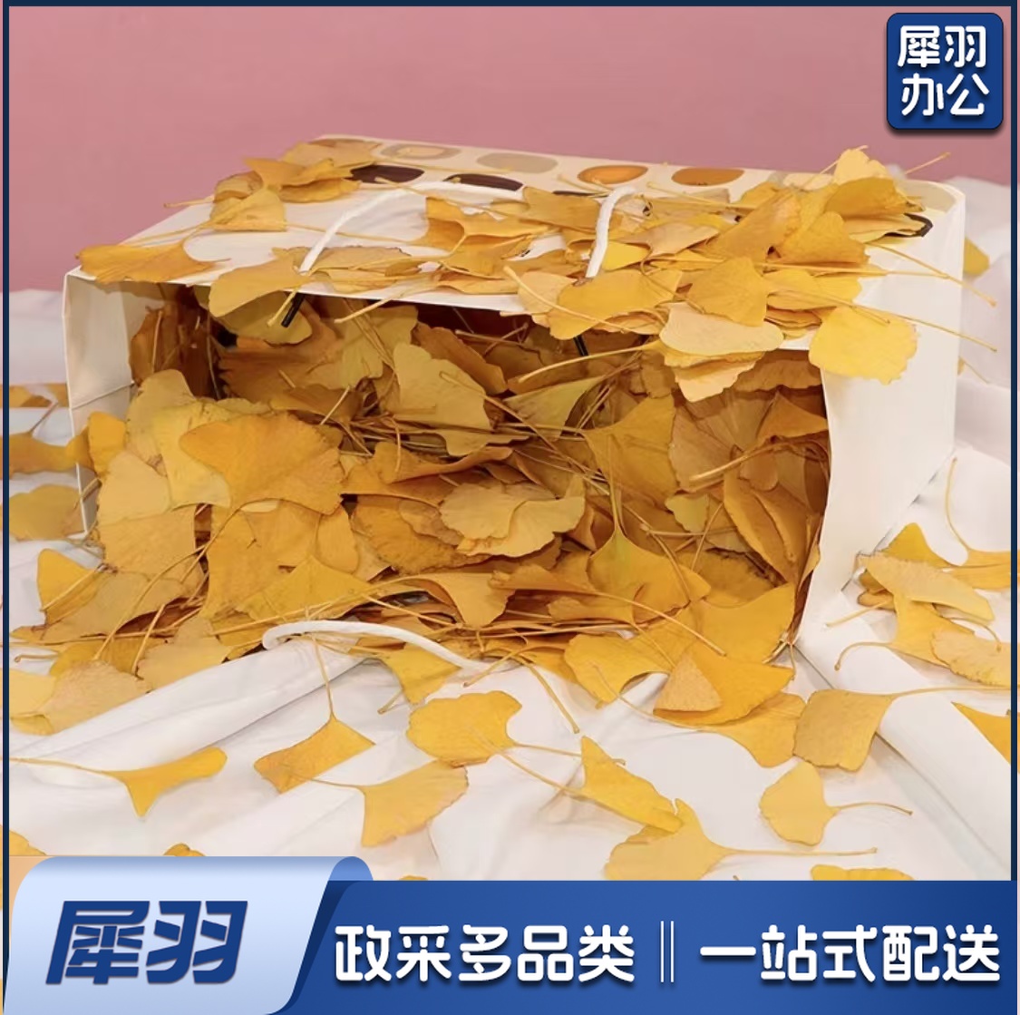 酒店西餐花草摆盘银杏叶片(100片/包 )