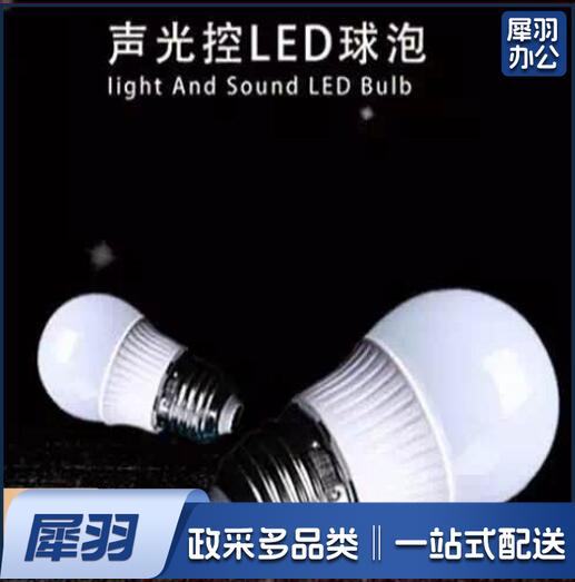 LED声光控球泡 9W 灯泡