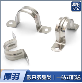 骑马卡不锈钢管卡 固定卡扣线管卡