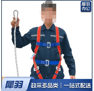 五点式安全带 （单小钩） 安全绳高空作业施工防坠落