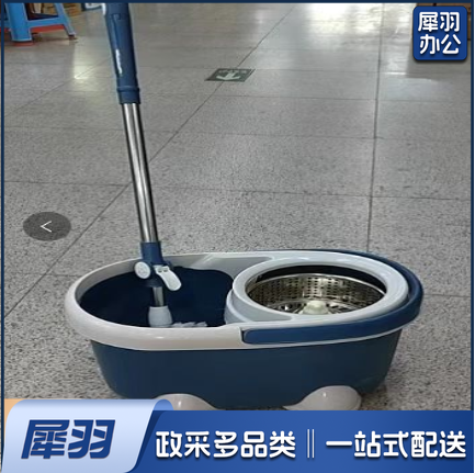 旋转拖把桶 清洁拖把套装  颜色随机