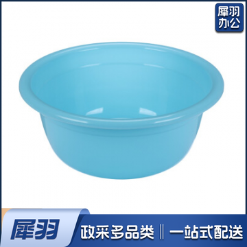 塑料盆 外径-37厘米塑料盆洗衣洗漱盆 颜色随机.