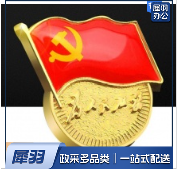 党徽徽章 加厚（磁吸）